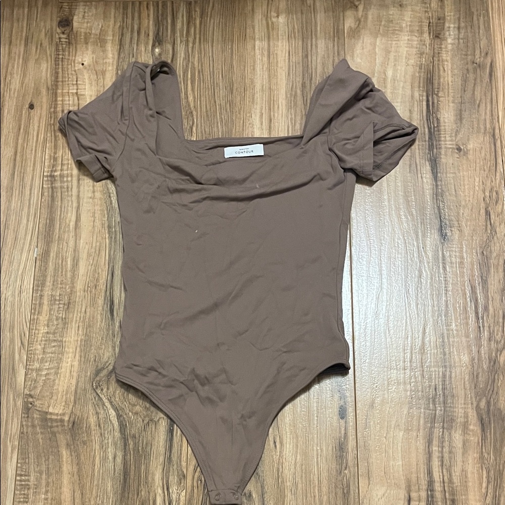 Aritzia Brown Bodysuit